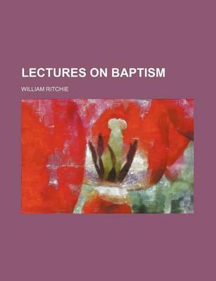 Book cover for Lectures on Baptism