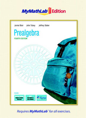 Book cover for Prealgebra, The MyLab Math Edition