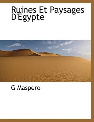 Book cover for Ruines Et Paysages d'Egypte