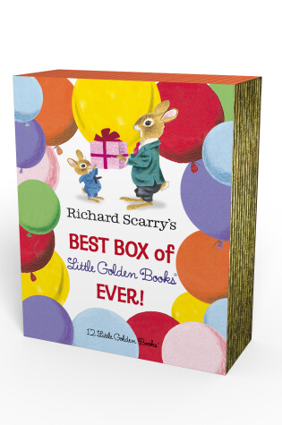 Cover of Richard Scarry's Best Box of Little Golden Books Ever!