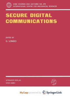 Book cover for Secure Digital Communications