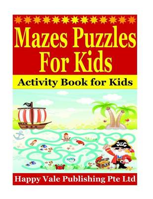 Book cover for Mazes Puzzles for Kids