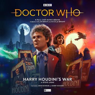 Book cover for Doctor Who The Monthly Adventues #255 Harry Houdini's War