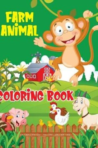 Cover of Farm Animal Coloring Book