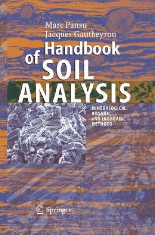 Cover of Handbook of Soil Analysis