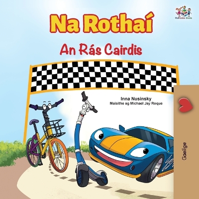 Book cover for The Wheels The Friendship Race (Irish Children's Book)