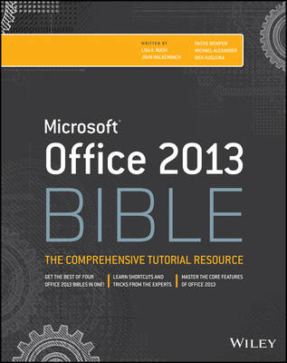 Book cover for Office 2013 Bible