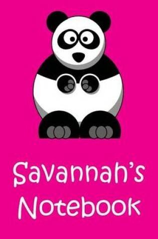 Cover of Savannah's Notebook