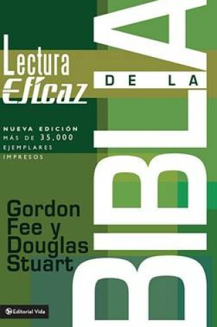 Cover of La Lectura Eficaz de la Biblia