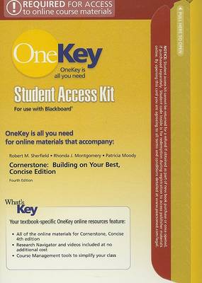 Book cover for OneKey Blackboard, Student Access Kit, Cornerstone Concise