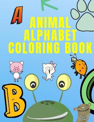 Book cover for Alphabet Coloring Book