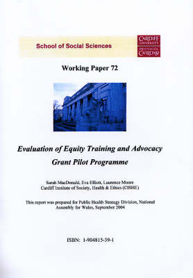 Book cover for Evaluation of Equity Training and Advocacy Grant Pilot Programme