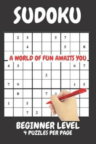 Cover of Sudoku Easy Beginner Level 4 Puzzles Per Page