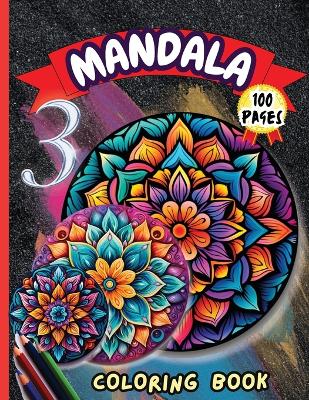 Book cover for Mandala 3 Coloring Book