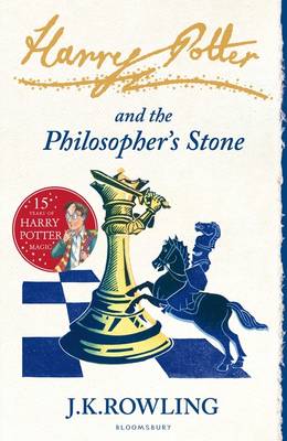 Book cover for Harry Potter and the Philosopher's Stone