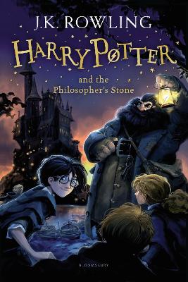 Book cover for Harry Potter and the Philosopher's Stone