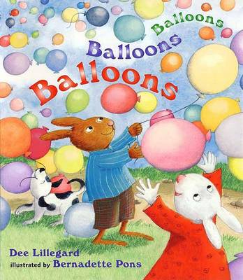 Book cover for Balloons, Balloons, Balloons