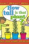 Book cover for How Tall Is That Plant?