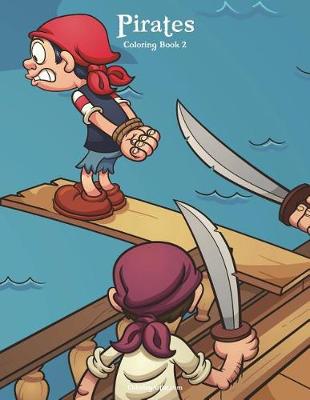Book cover for Pirates Coloring Book 2