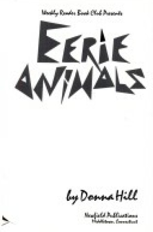 Cover of Eerie Animals