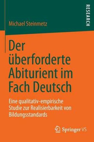 Cover of Der UEberforderte Abiturient Im Fach Deutsch