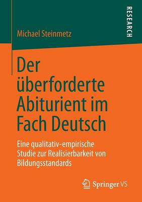 Book cover for Der UEberforderte Abiturient Im Fach Deutsch