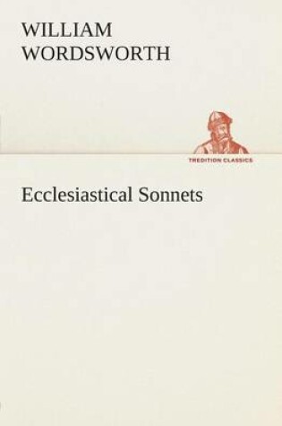 Cover of Ecclesiastical Sonnets