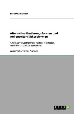 Book cover for Alternative Ernahrungsformen und Aussenseiterdiatkostformen