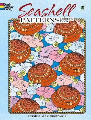 Book cover for Seashell Patterns Coloring Book