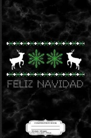 Cover of Feliz Navidad Composition Notebook