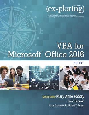 Book cover for Exploring VBA for Microsoft Office 2016 Brief