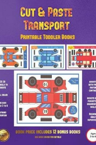 Cover of Printable Toddler Books (Cut and Paste Transport)