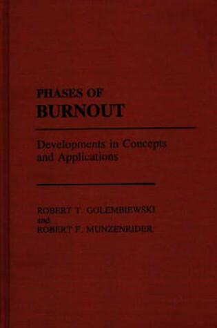Cover of Phases of Burnout