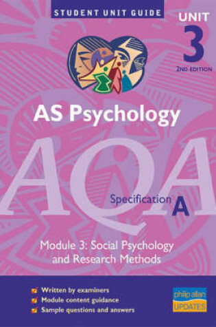 Cover of AS Psychology AQA (A)
