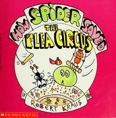 Book cover for How Spider Saved the Flea Circus