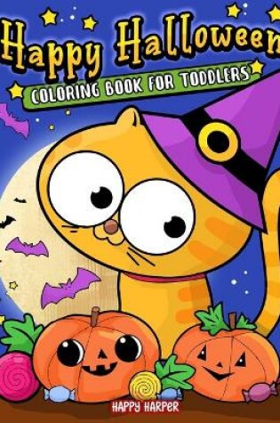 Cover of Toddler Halloween Coloring Book