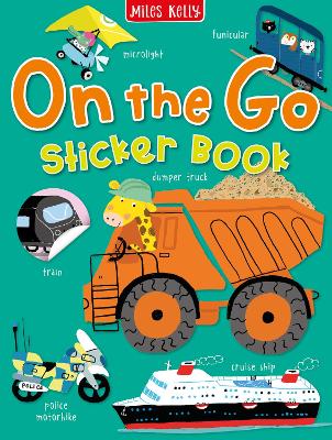 Book cover for On the Go Sticker Book