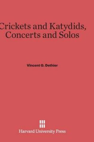 Cover of Crickets and Katydids, Concerts and Solos