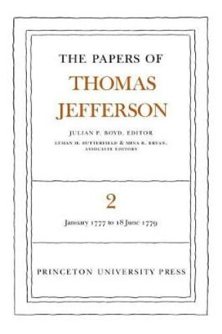 Cover of The Papers of Thomas Jefferson, Volume 2