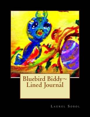 Book cover for Bluebird Biddy Lined Journal