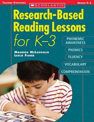 Book cover for Research-Based Reading Lessons for K-3: Phonemic Awareness, Phonics, Fluency, Vocabulary and Comprehension
