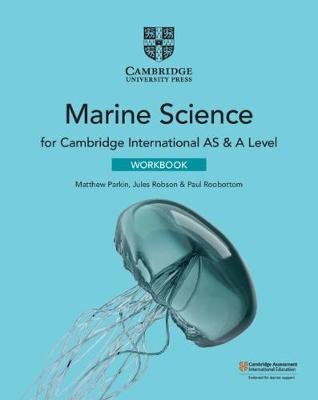 Book cover for Cambridge International AS & A Level Marine Science Workbook