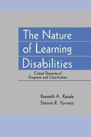 Cover of The Nature of Learning Disabilities