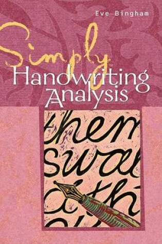 Cover of Simply Handwriting Analysis