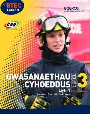 Book cover for BTEC Cenedlaethol Gwasanaethau Cyhoeddus Lefel 3