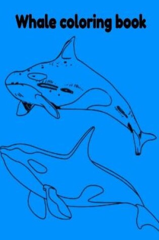 Cover of Whale coloring book