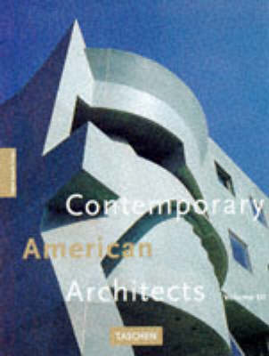 Cover of Contemporary American Architects