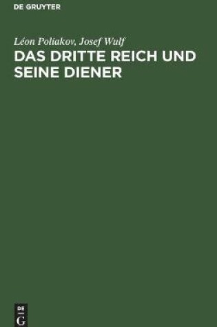 Cover of Das Dritte Reich und seine Diener