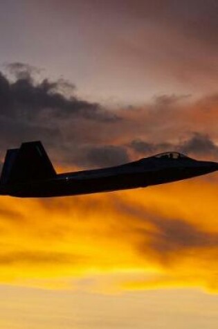 Cover of F-22 Raptor Aircraft at Sunset Military Journal