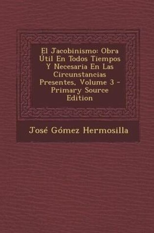 Cover of El Jacobinismo